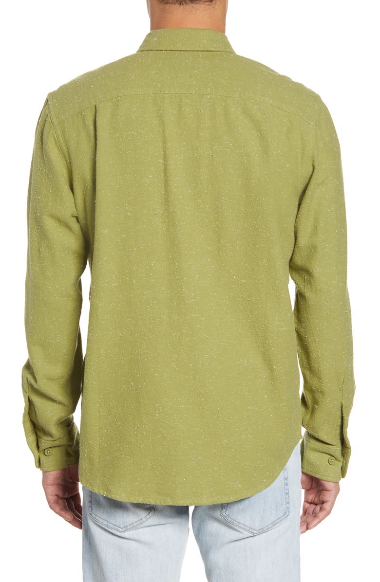 Obey Jasper Neppy Button-Up Flannel Shirt, Alternate, color,