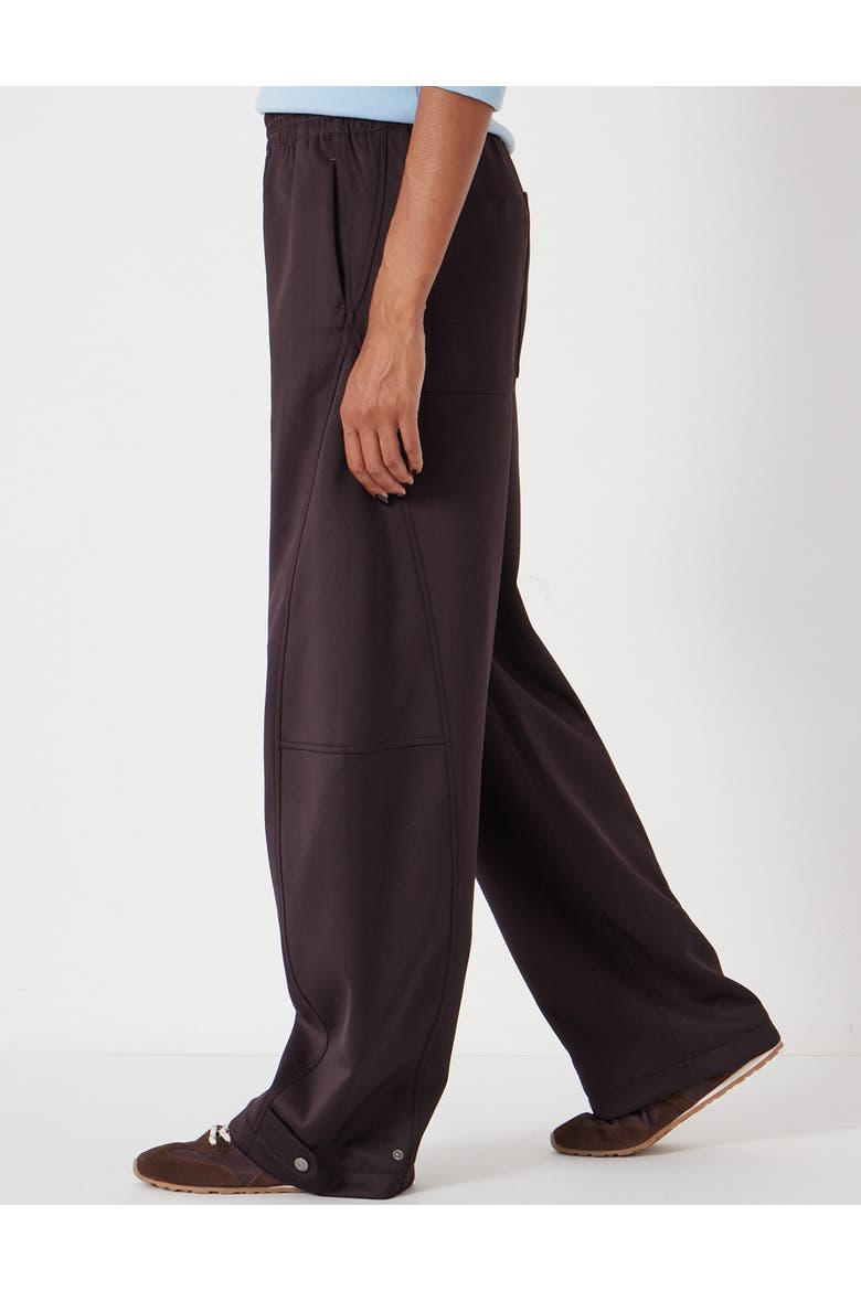 Barrel Leg Jogger, Alternate, color, Burgundy Purple