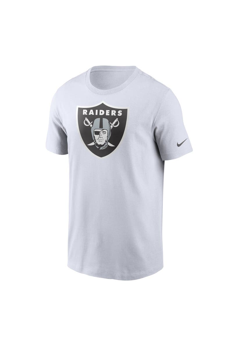 Nike Men's Nike White Las Vegas Raiders Primary Logo T-Shirt, Alternate, color, White