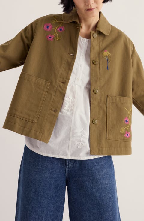 Porth Embroidered Jacket