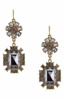 OLIVIA WELLES Layla Crystal Drop Earrings