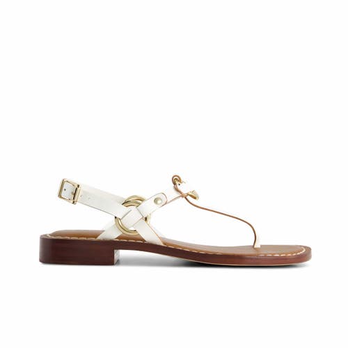 Shop Bernardo Footwear Tuni T-strap Sandal In White