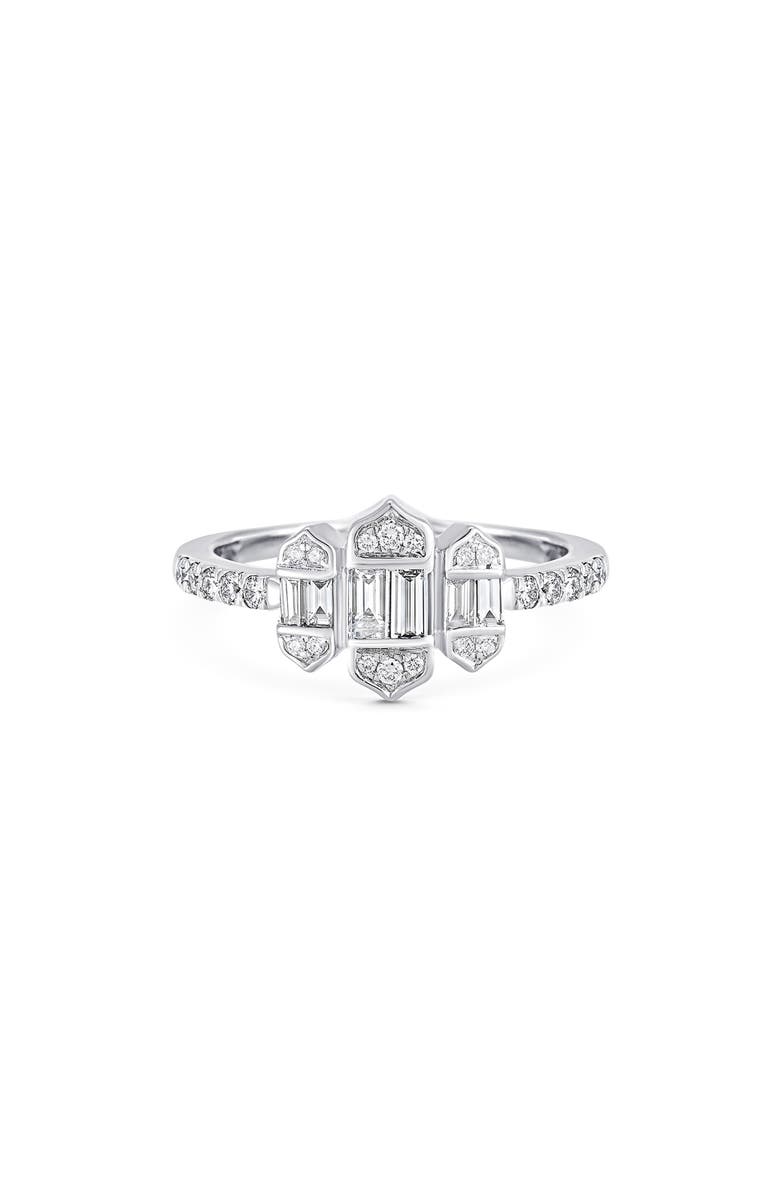Sara Weinstock Taj Baguette Diamond Ring, Main, color, 