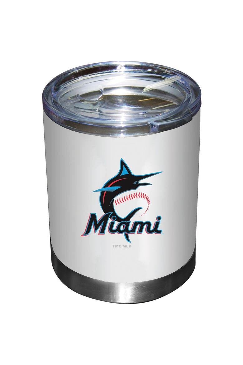 Miami Marlins 12oz. Team Lowball Tumbler, Main, color, White
