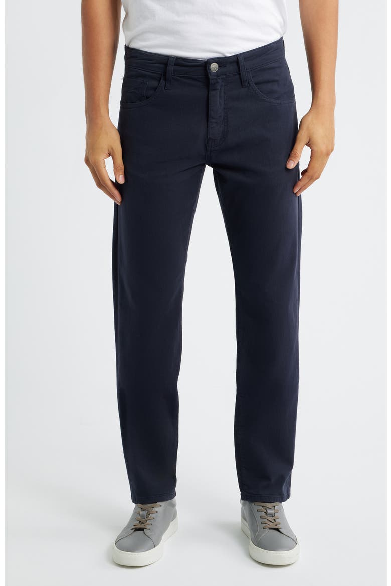 Zach Straight Leg Jeans, Main, color, NAVY STRIPE