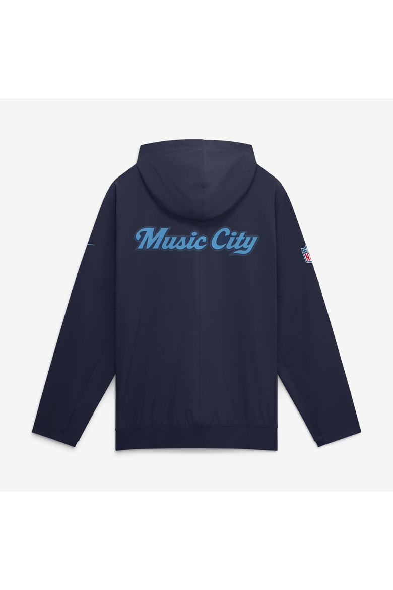 Men's Nike  Navy Tennessee Titans 2026 Rivalries Collection Sideline Anorak Half-Zip Jacket, Alternate, color, Navy