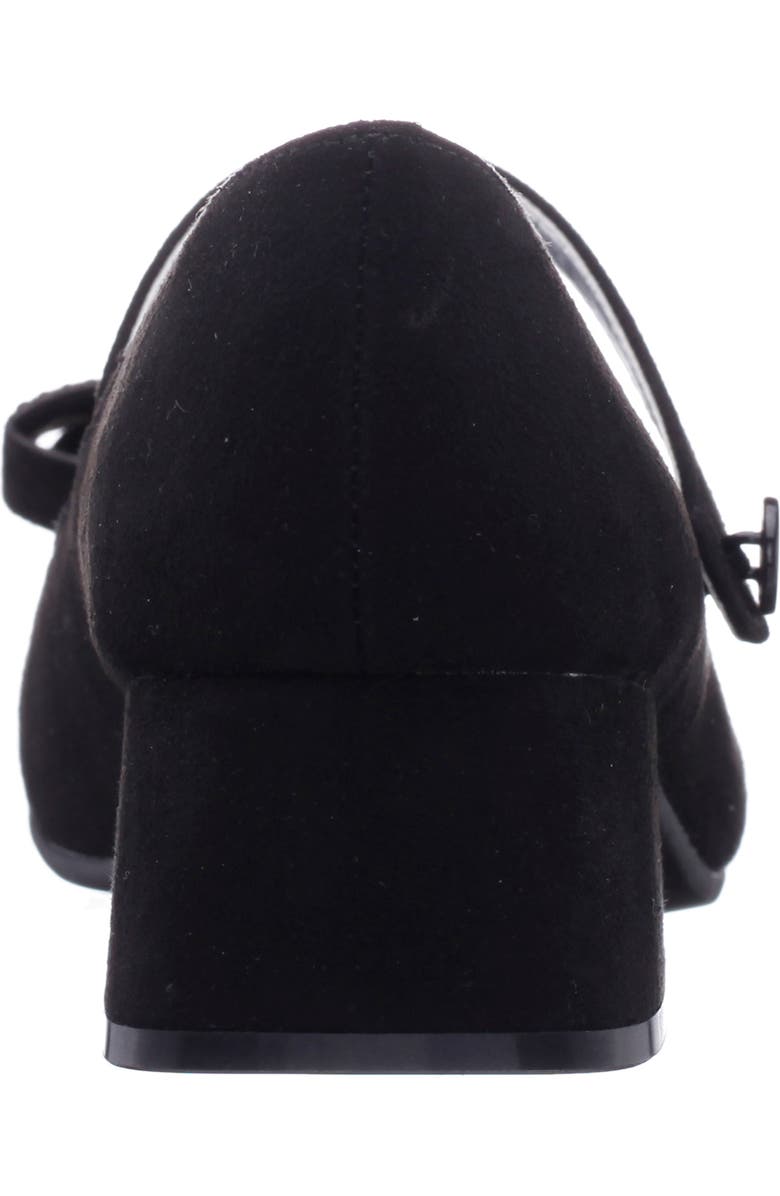 Nina Kids' Kam Pump, Alternate, color, Black Microsuede