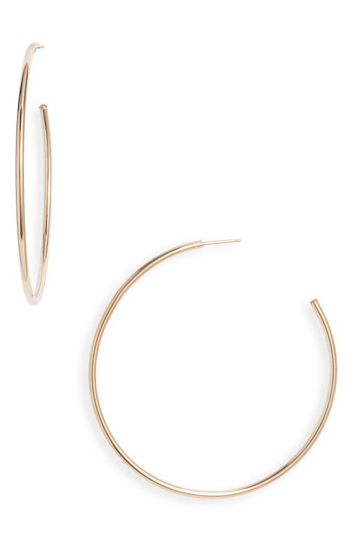 Nashelle Everyday Hoop Earrings in 14K Gold Fill 