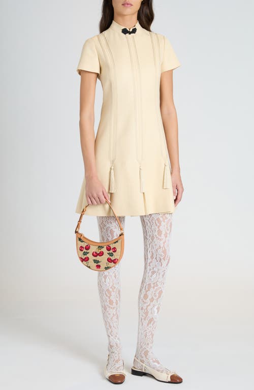Valentino Garavani Tassel Trimmed Minidress