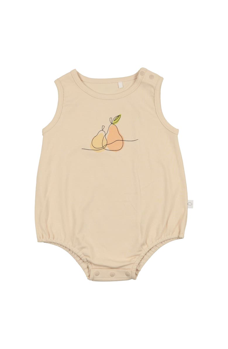 Pouf Pear Graphic Romper, Main, color,