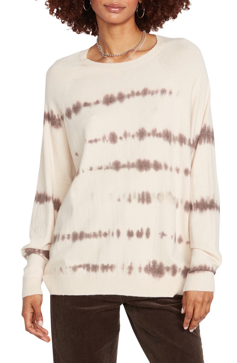 Volcom Tie Dye Crewneck Sweater, Main, color, 