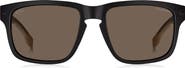 BOSS 1497/S Polarized Rectangular Sunglasses