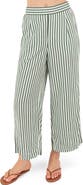 Hurley Roadside Stripe Wide Leg Pants