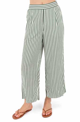 Hurley Roadside Stripe Wide Leg Pants