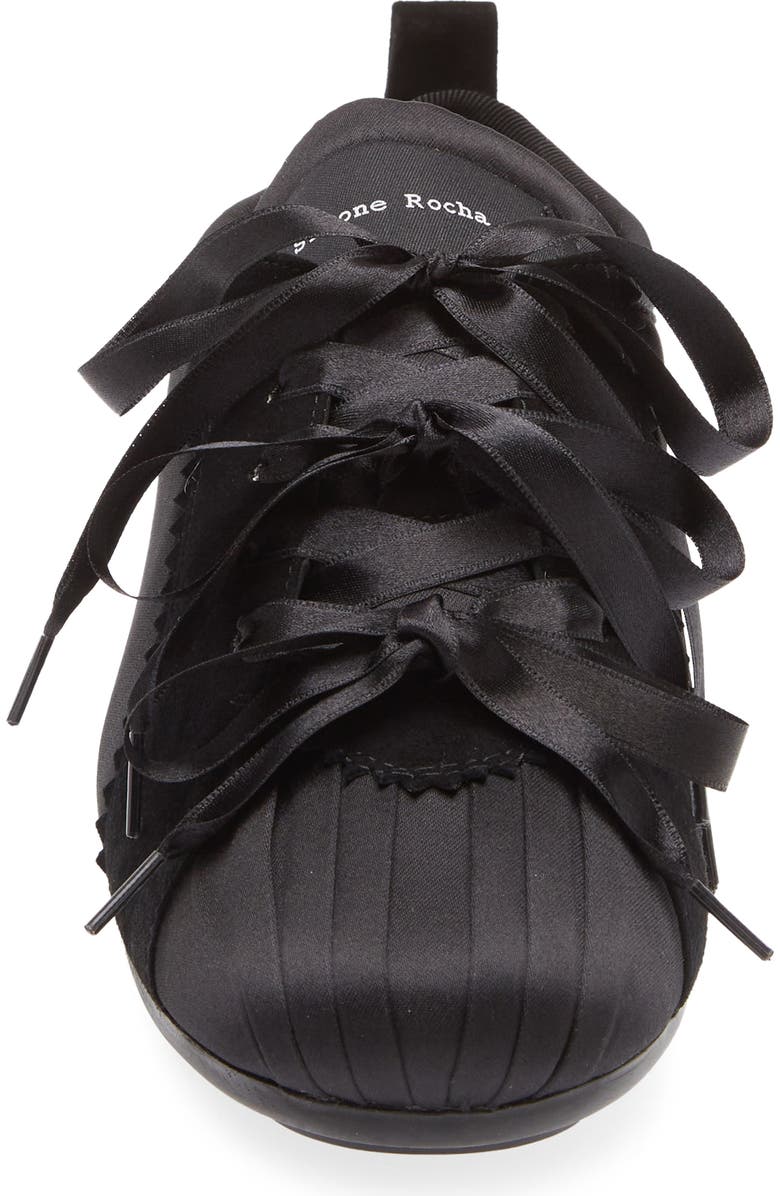 Simone Rocha Ballerina Grip Trainer Sneaker, Alternate, color, Black