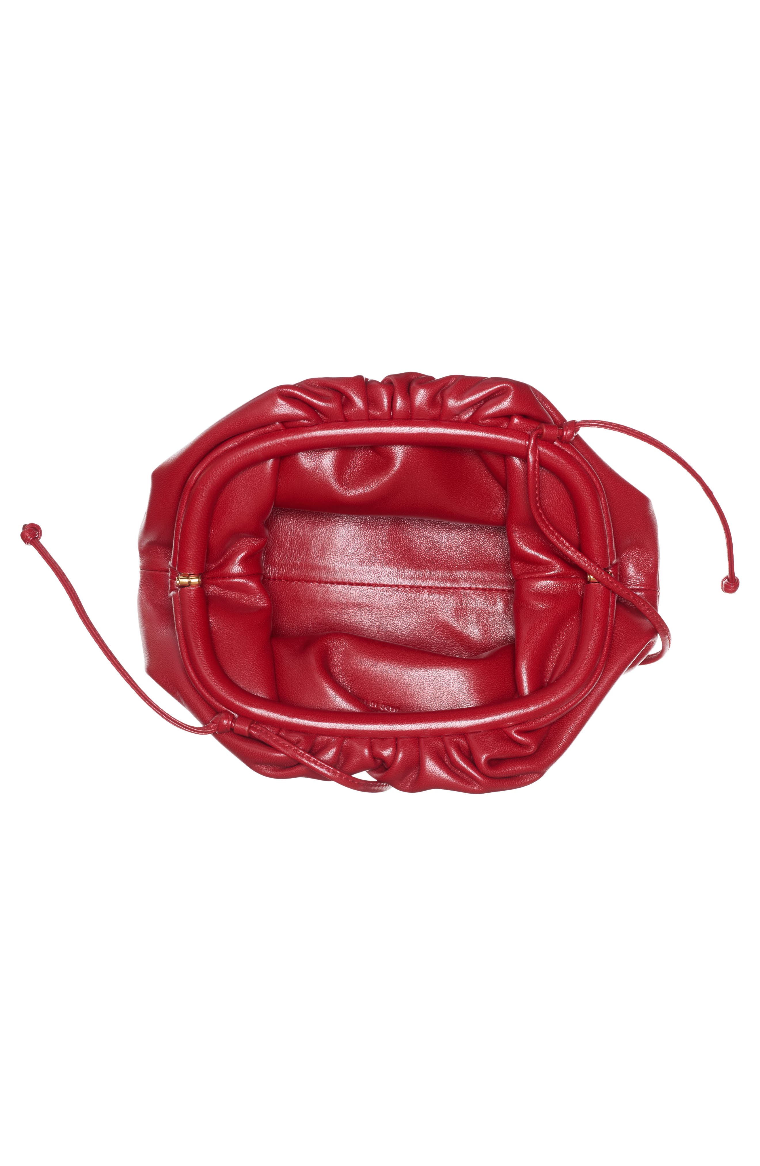 Bottega Veneta The Mini Pouch Leather Clutch, Alternate, color, 