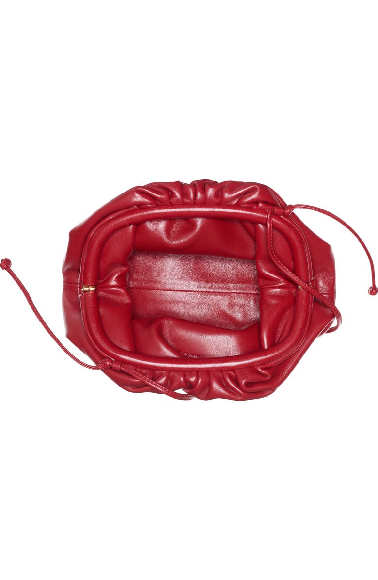 Bottega Veneta The Mini Pouch Leather Clutch, Alternate, color,