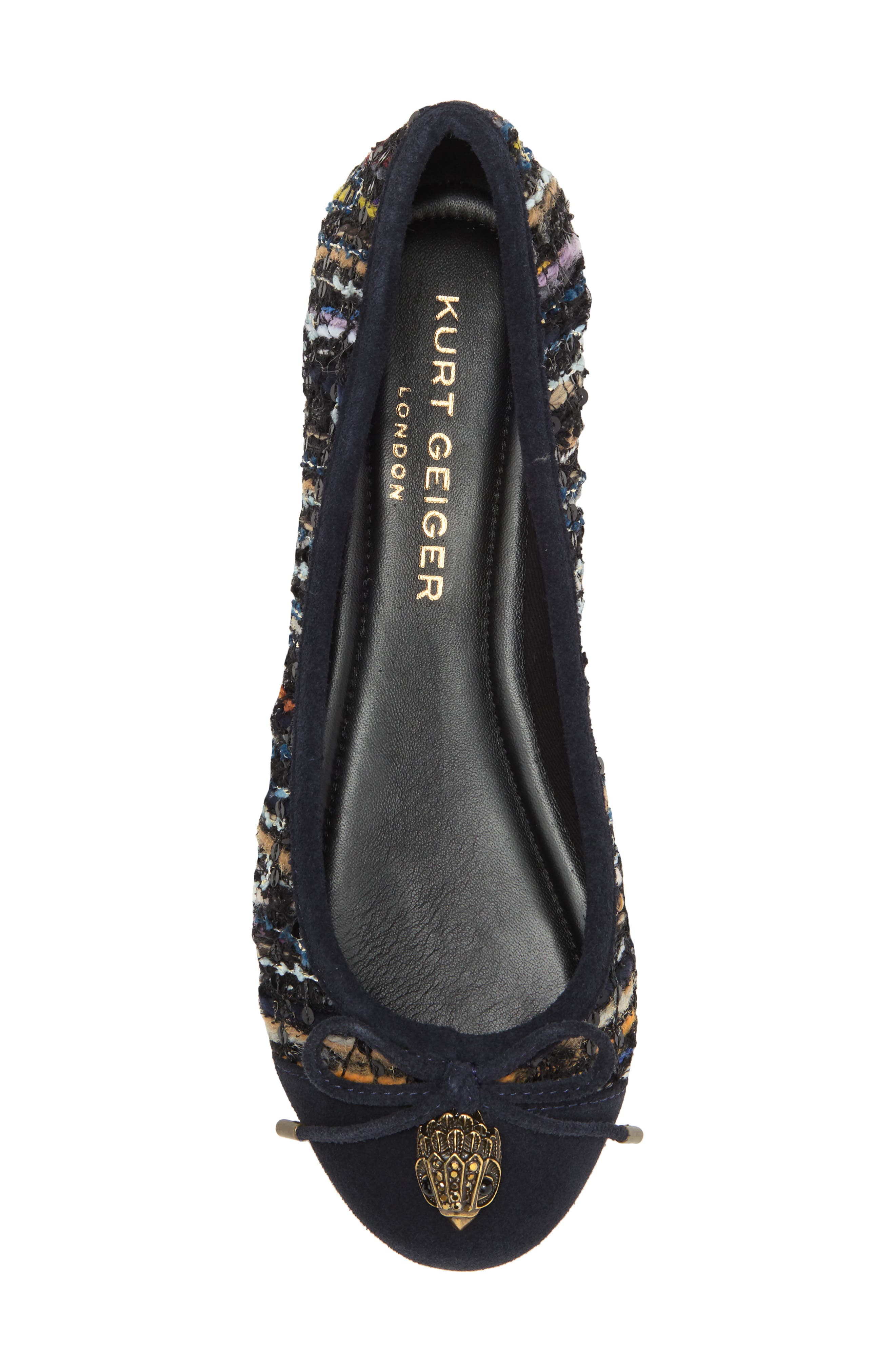 Kurt Geiger London Eagle Ballerina Flat, Alternate, color, 