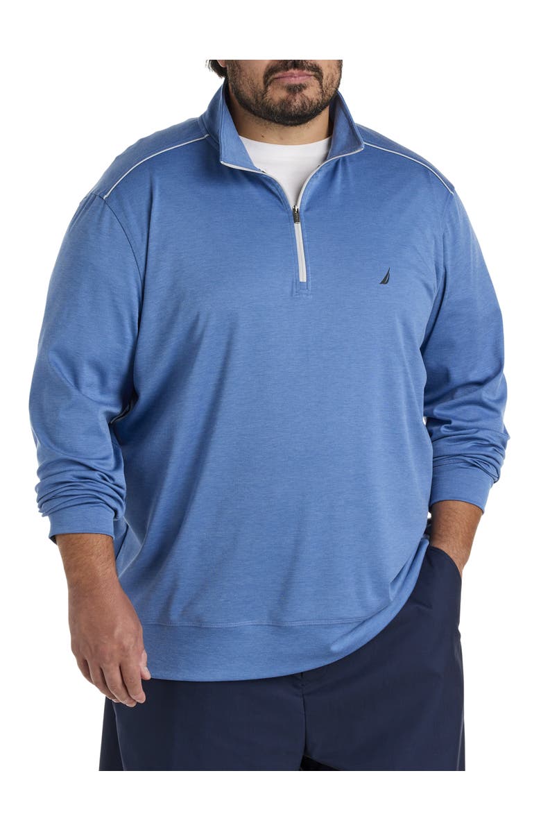 Nautica Big & Tall 1/4-Zip Sweatshirt, Main, color,