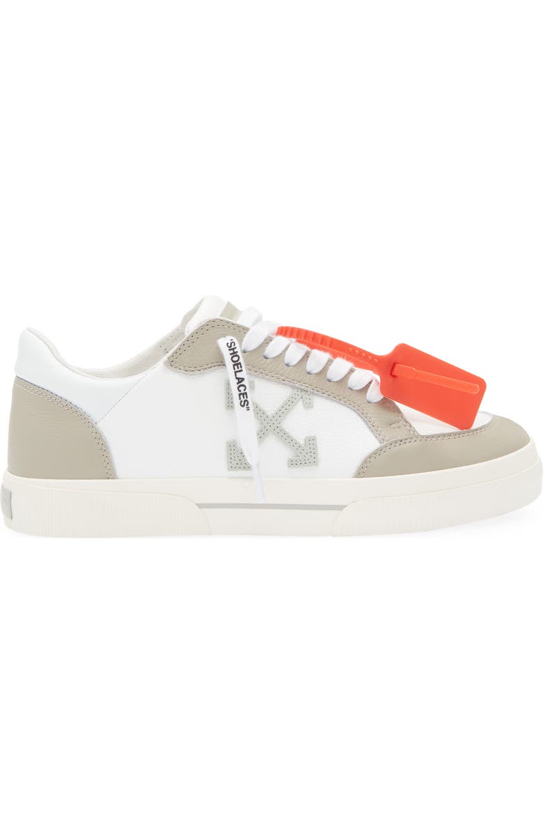 Off-White Low Vulcanized Sneaker, Alternate, color, White - Sage