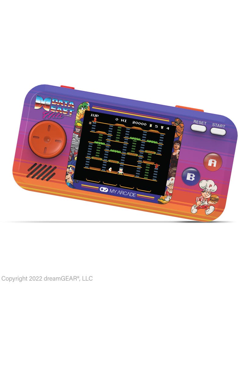 My Arcade Dgunl-4127 Data East Pocket Player, Alternate, color, Multicolor