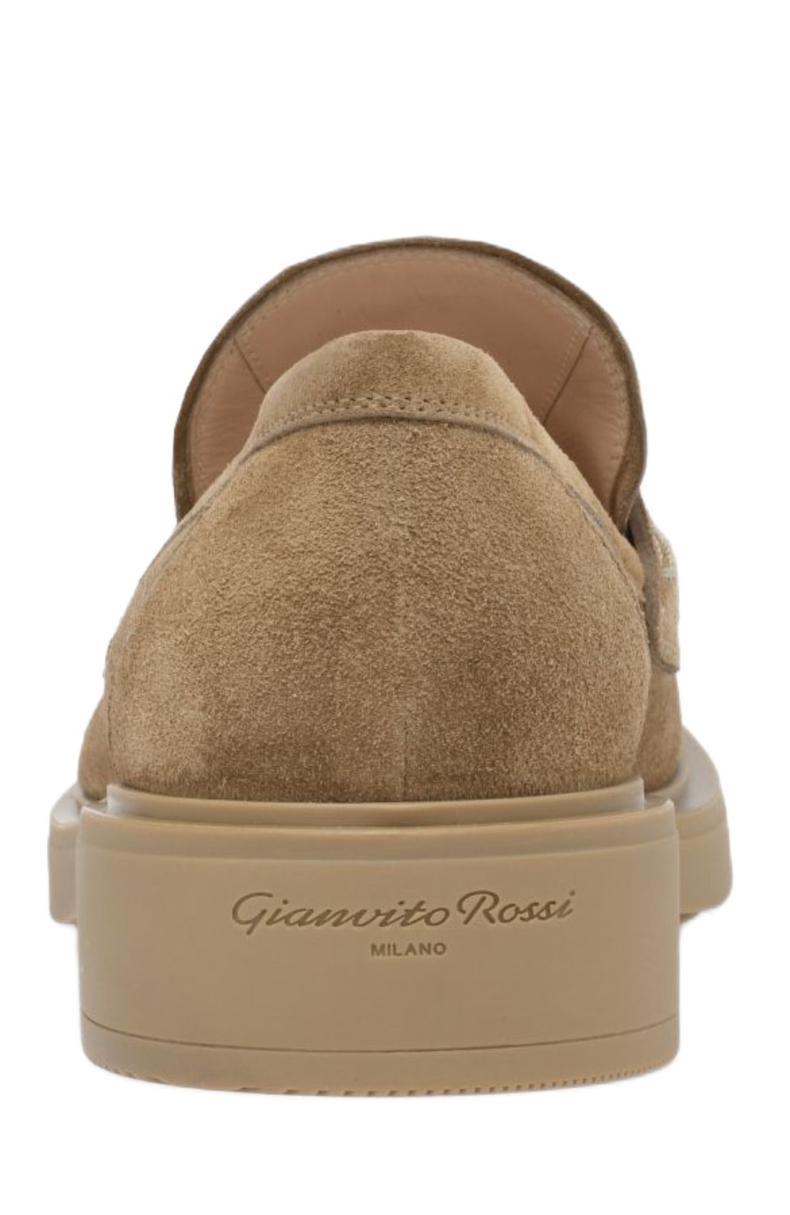 Gianvito Rossi Harris Flats, Alternate, color, Brown