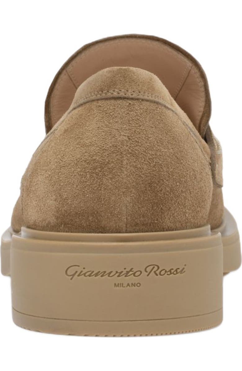 Gianvito Rossi Harris Flats, Alternate, color, Brown