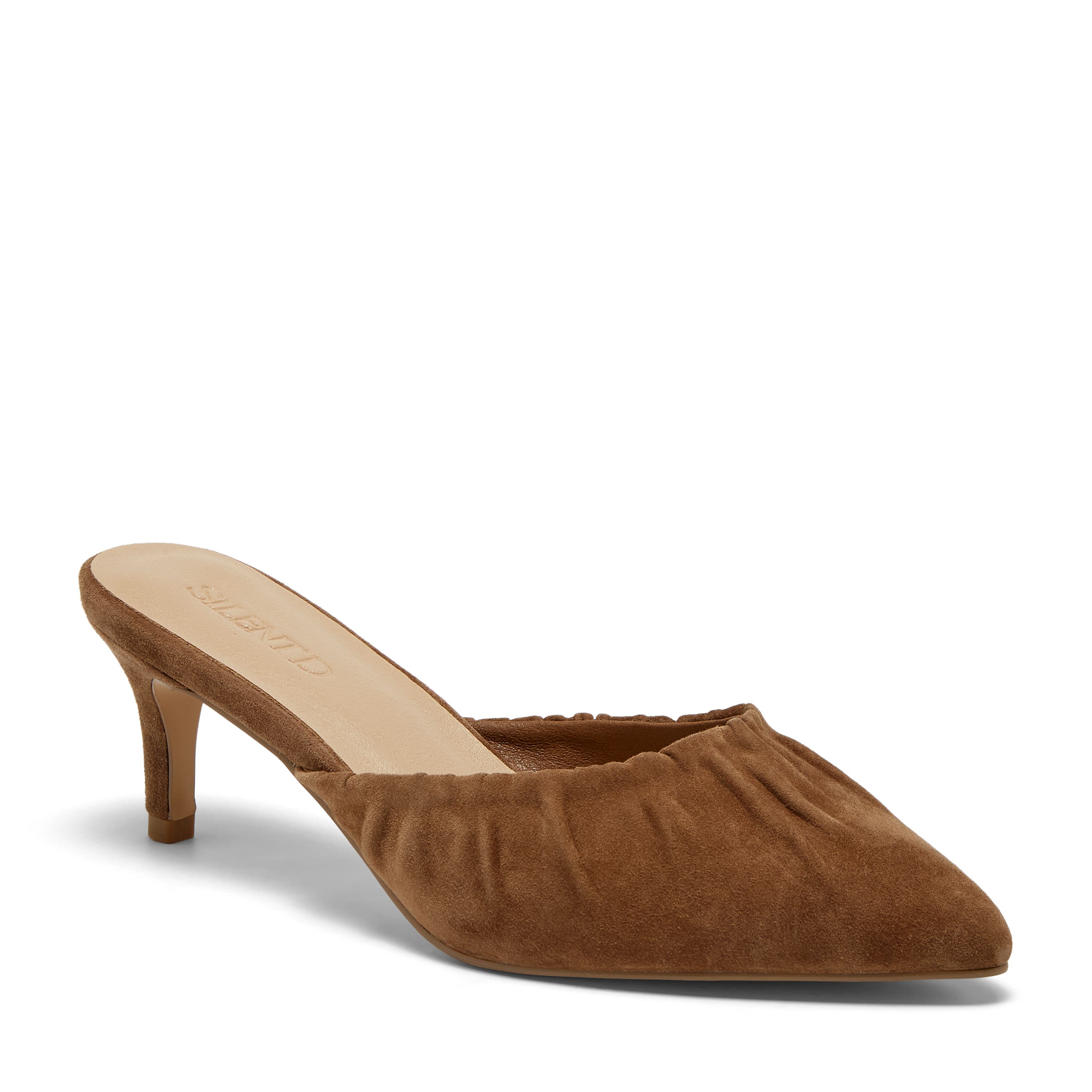 Crilla Mule, Main, color, Nutmeg Suede