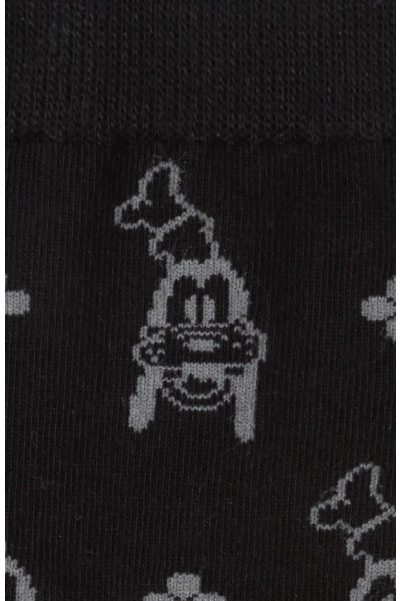 x Disney Goofy Cotton Blend Dress Socks & Lapel Pin Set, Alternate, color, BLACK MULTI
