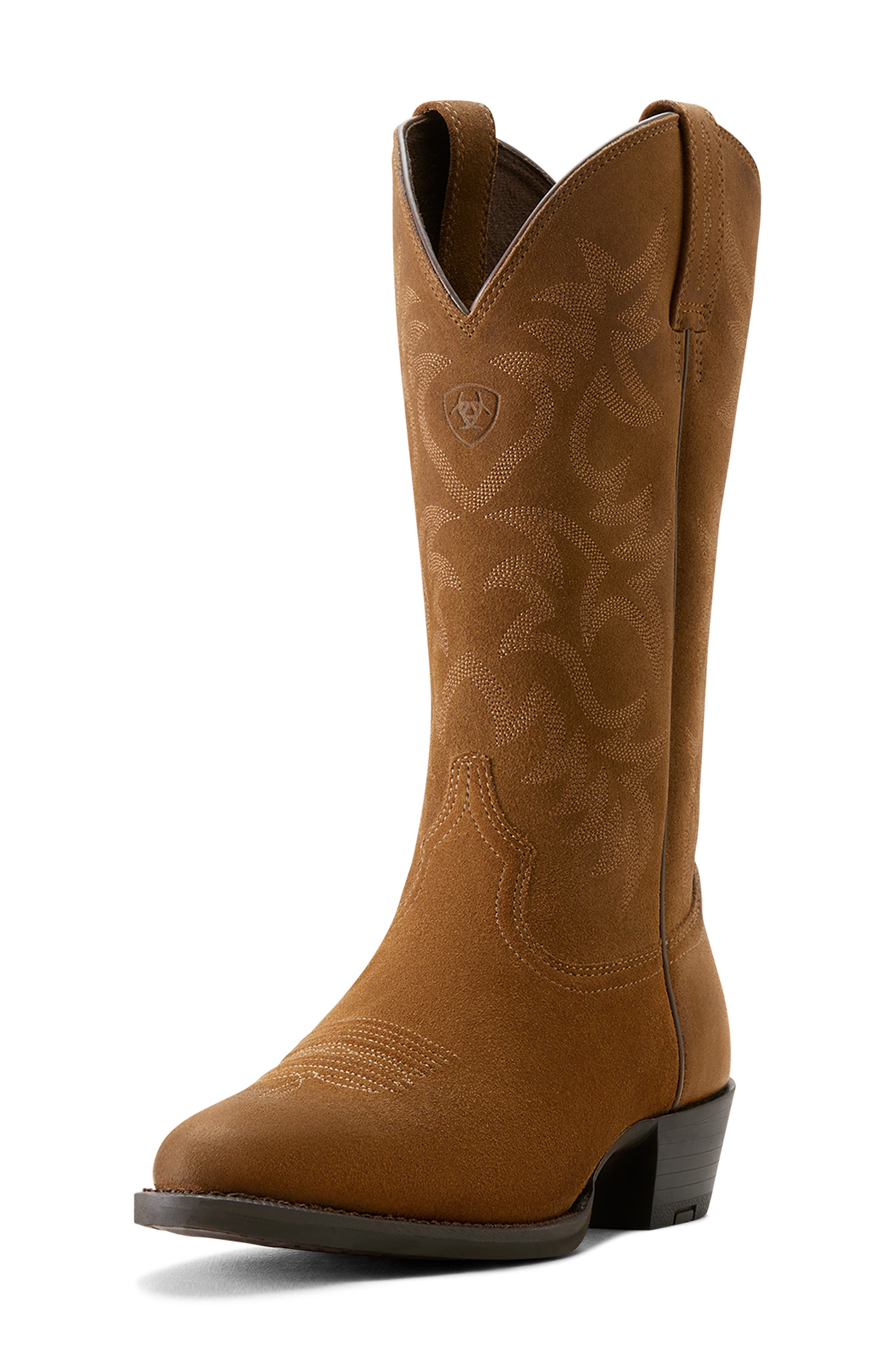 Heritage Western Boot, Alternate, color, BROWN