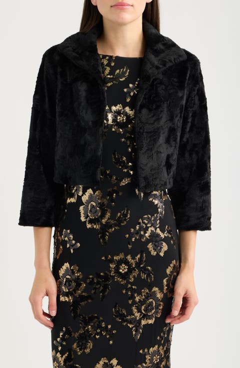 Furbie Faux Fur Bolero