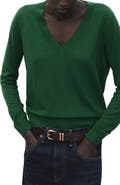 MANGO V-Neck Sweater