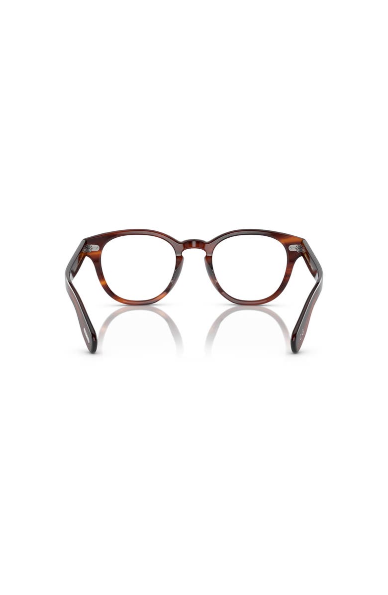 Oliver Peoples 48mm Round optical glasses, Alternate, color, Tortoise