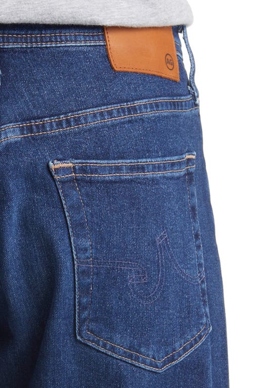 Ag Everett Stretch Slim-straight Jeans In Blue
