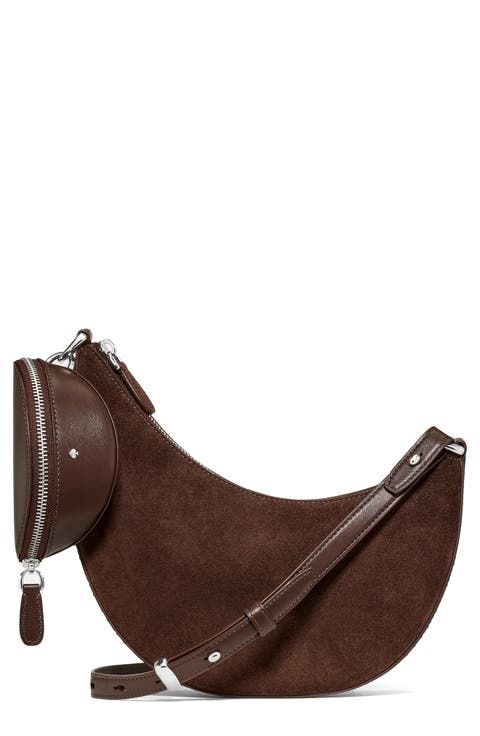 duo pebble leather crossbody bag
