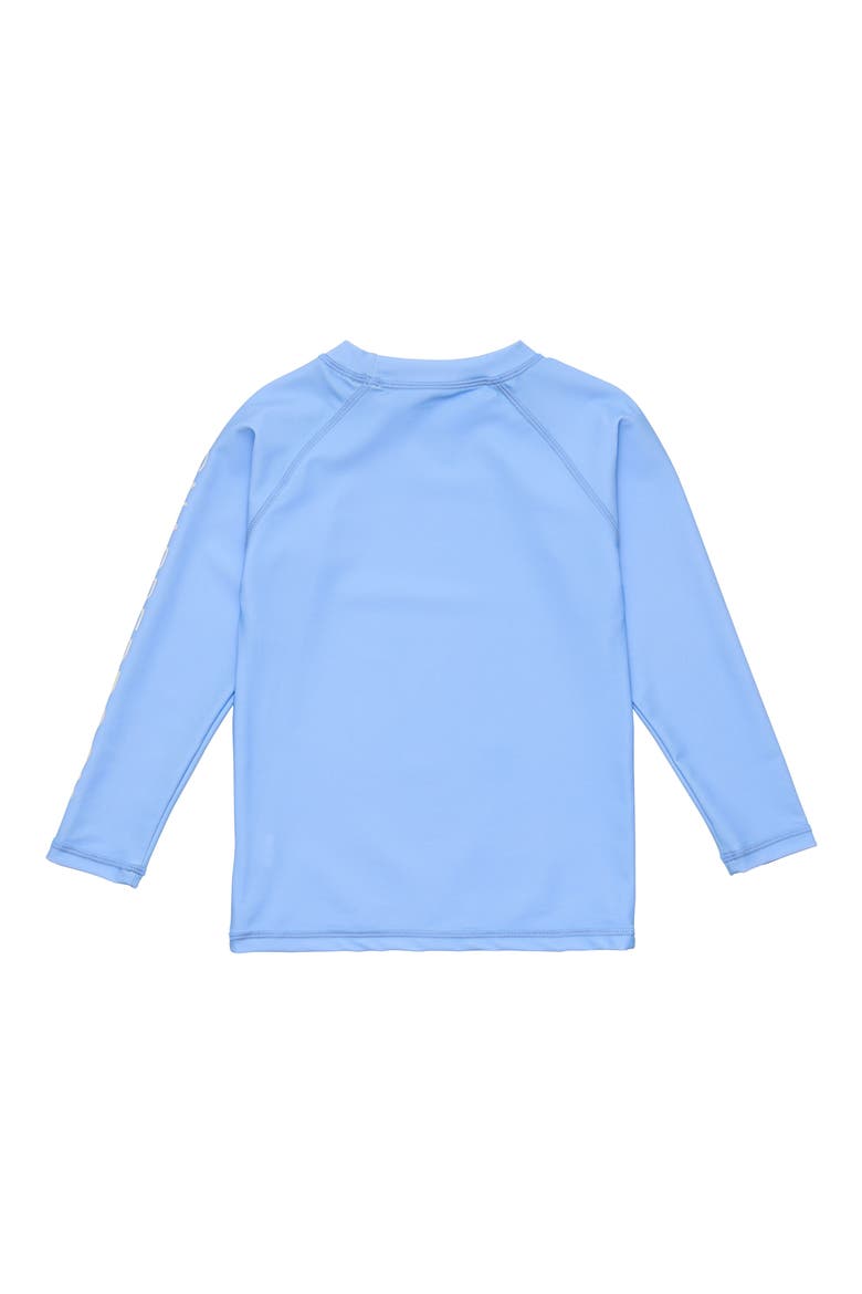 Kids' Seaside Long Sleeve UPF 50+ Rashguard, Alternate, color, BLUE