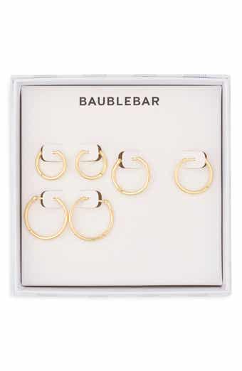 Set of 3 Hoop Earrings