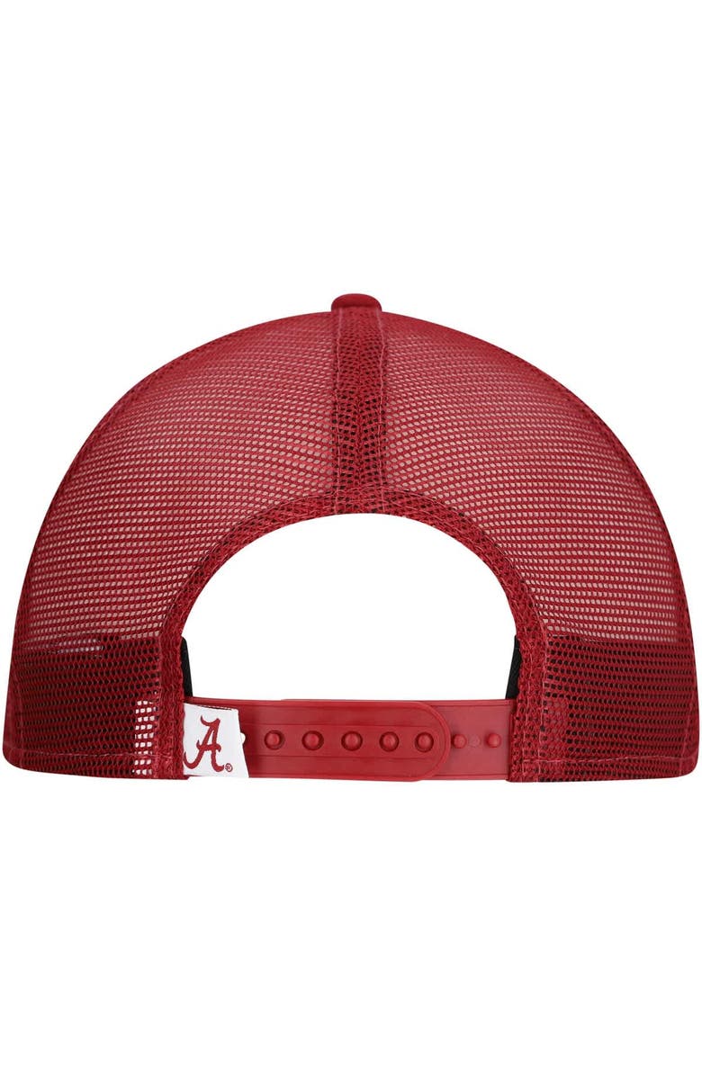 New Era Men's New Era Crimson Alabama Crimson Tide 9FIFTY Trucker Snapback Hat, Alternate, color, 