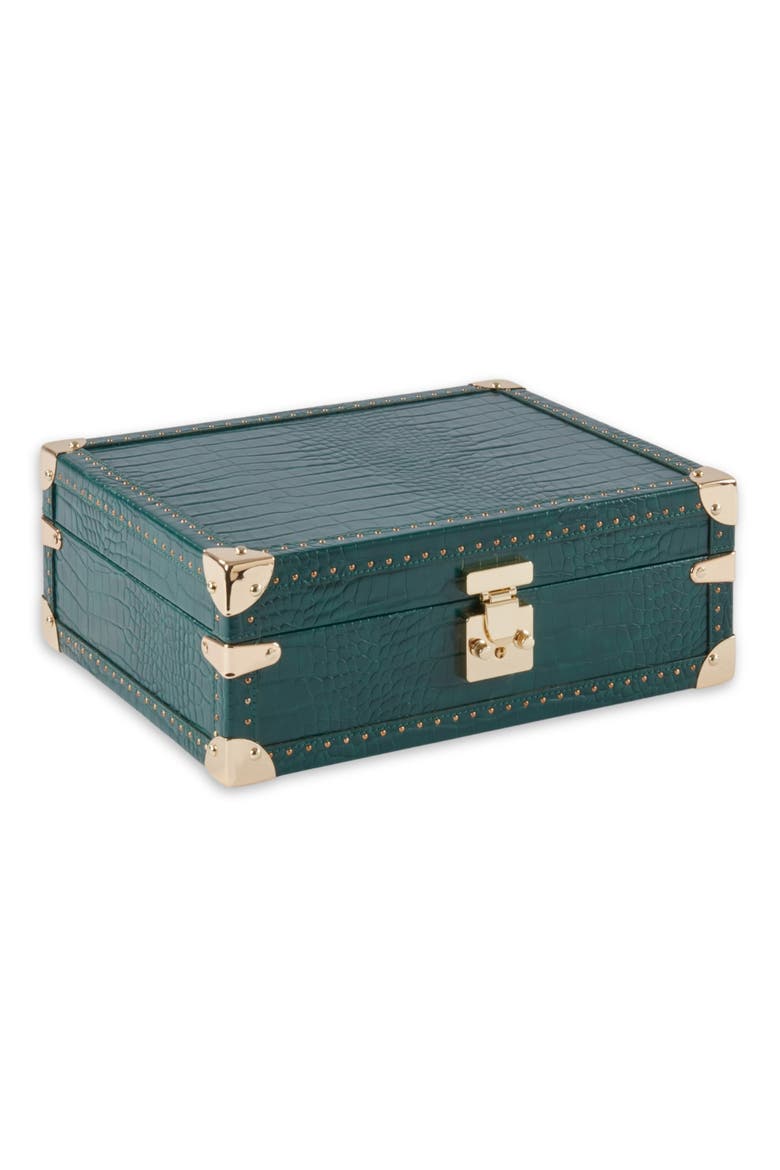 8-Watch Storage Case, Main, color, GREEN MULTI COLOR
