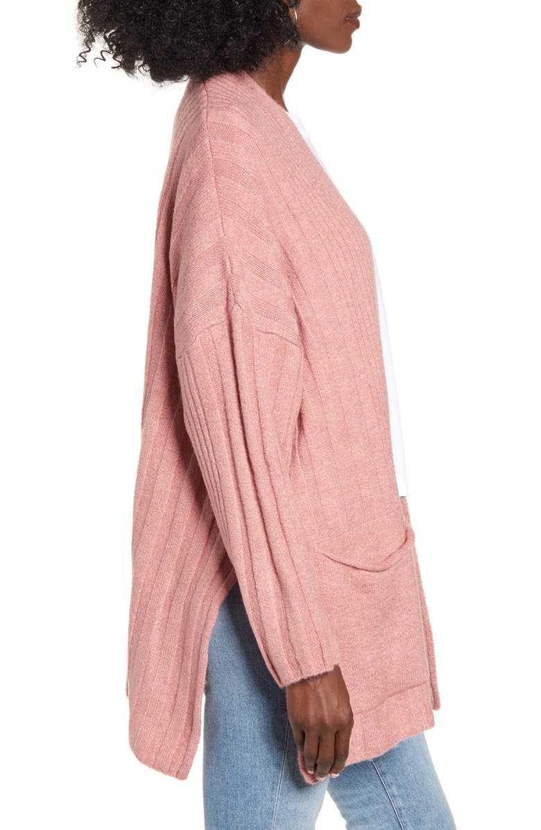 Topshop Long Cardigan, Alternate, color, 