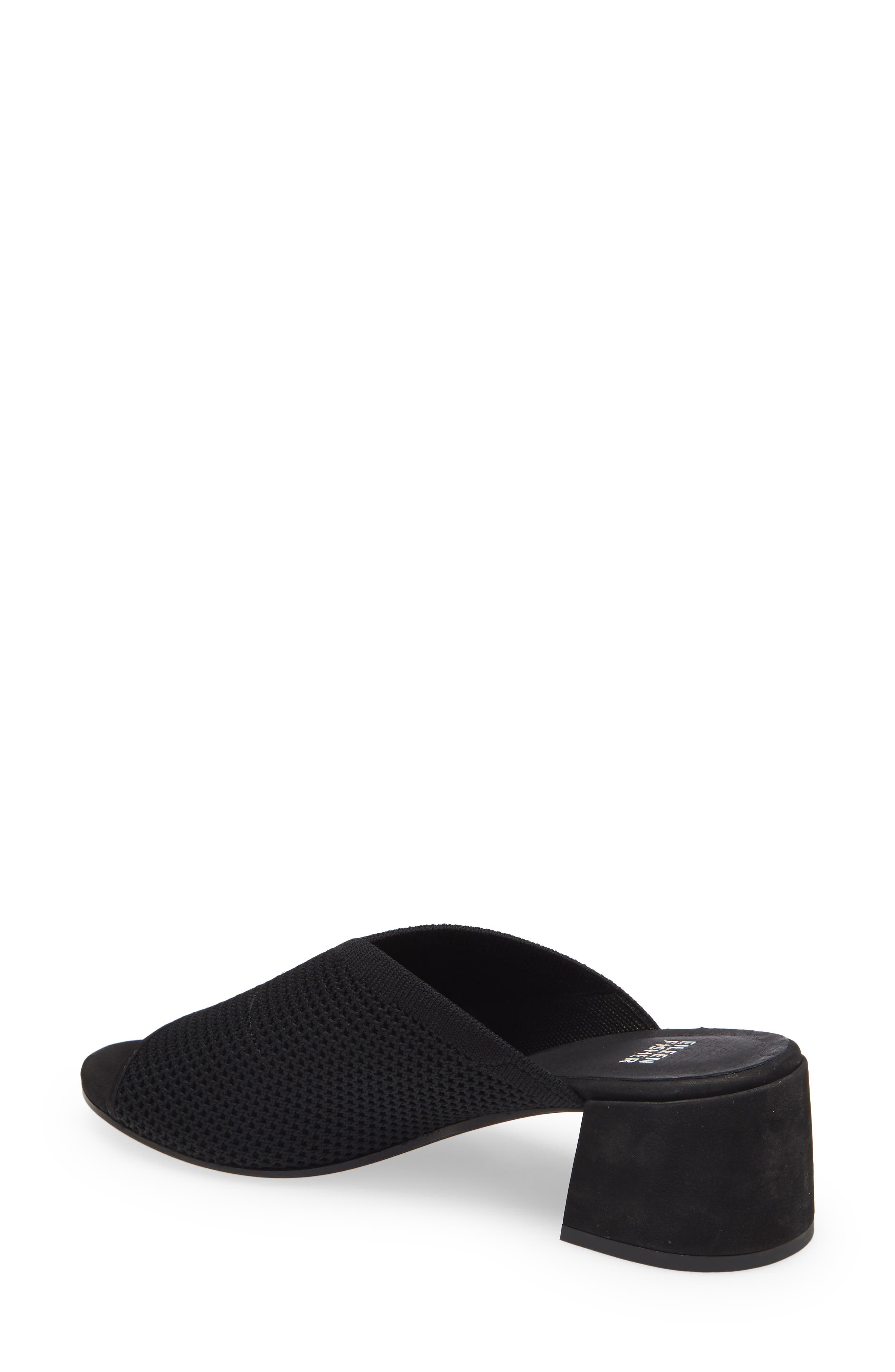 Eileen Fisher Fave Block Heel Slide Sandal, Alternate, color, 
