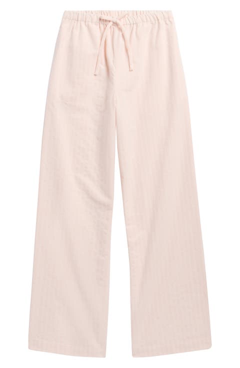 Kids' Pull-On Cotton Blend Woven Pants (Big Kid)
