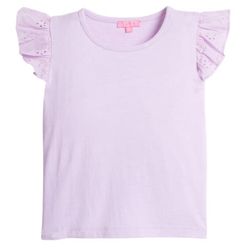 Laura Eyelet Smock Sleeve Top Laura Eyelet Smock Sleeve Top