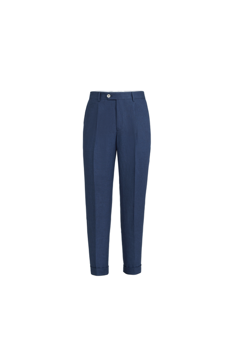 Délavé linen trousers