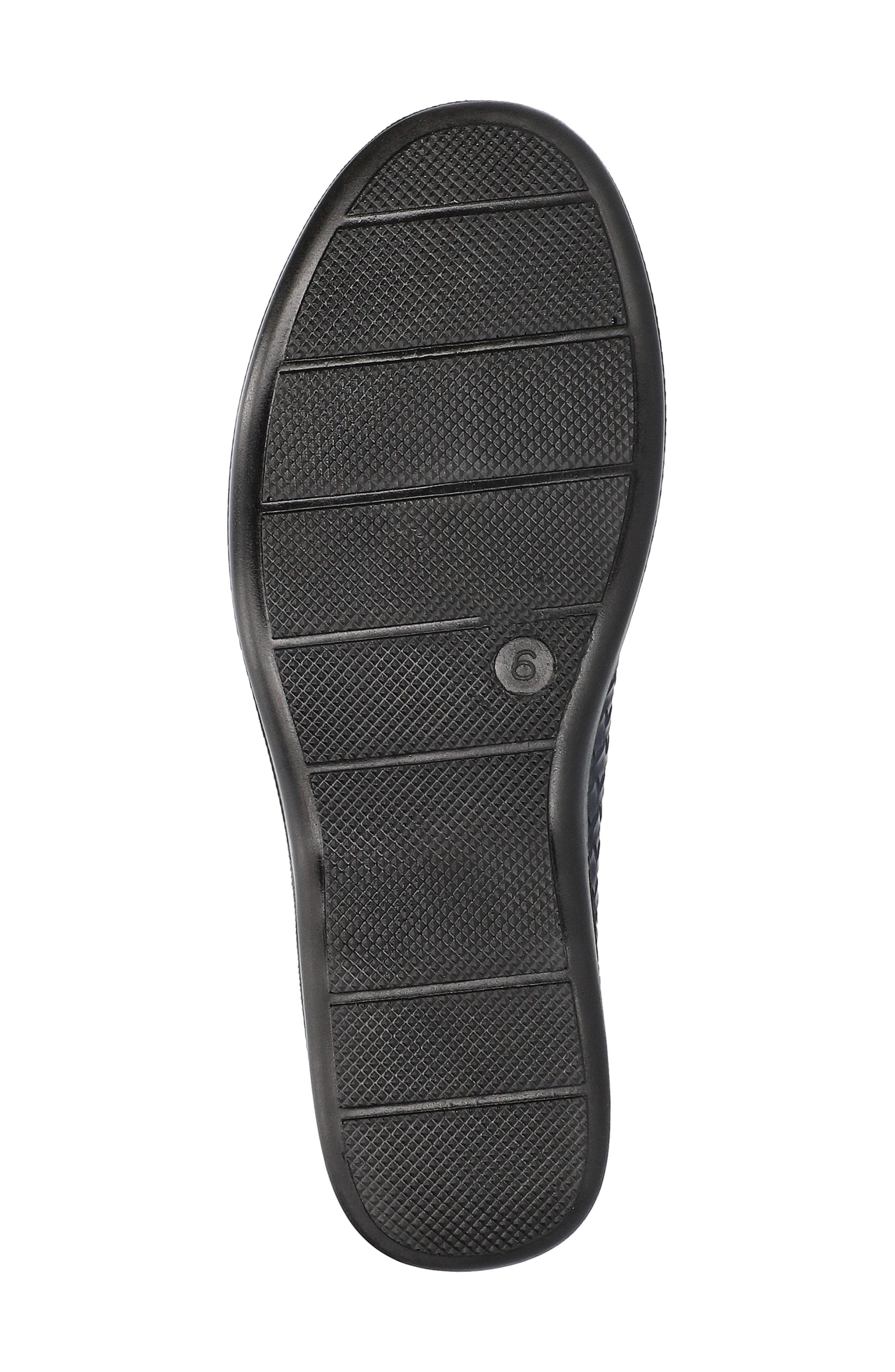 EASY STREET Eternity Textured Slip-On, Alternate, color, Navy Woven