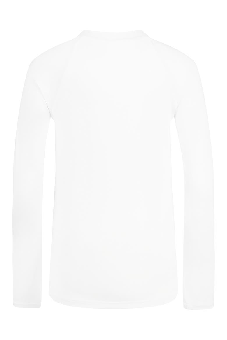 Kids' Whole Hearted Long Sleeve Rashguard, Alternate, color, BRIGHT WHITE