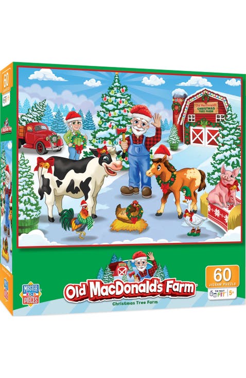 Christmas Tree Farm 60 Piece Puzzle
