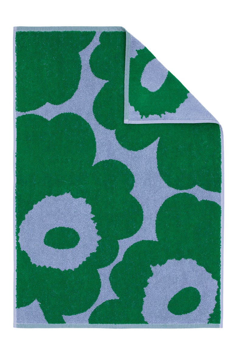 Unikko Hand Towel, Main, color, LIGHT BLUE