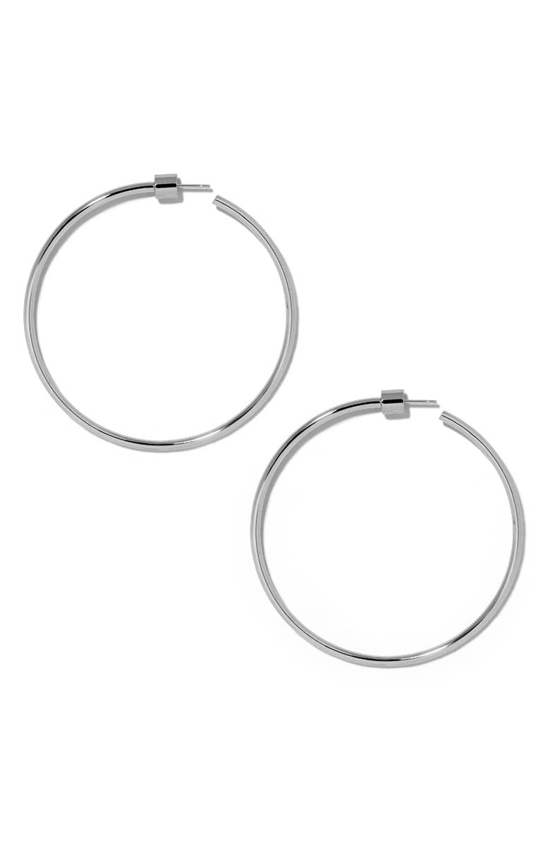 Jennifer Fisher Thread Hoops, 2-Inch, Main, color, 