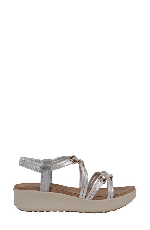 Gc Shoes Fran Comfort Sandal In Silver